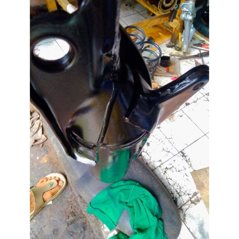 KNALPOT STANDAR YAMAHA MIO SPORTY SMILE' MIO SOUL OLD KODE 5TL (ORIGINAL)