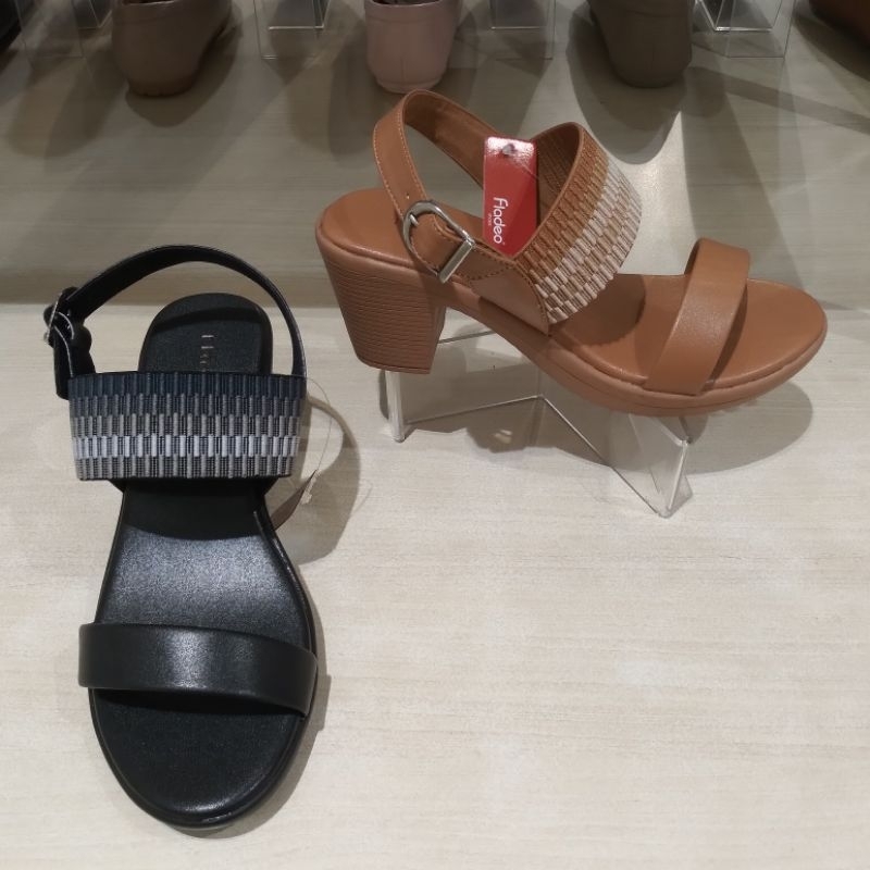 FLADEO PROMO SANDAL TALI HEELS HAK 7CM WANITA COMFORT & ORI SIZE 36-40