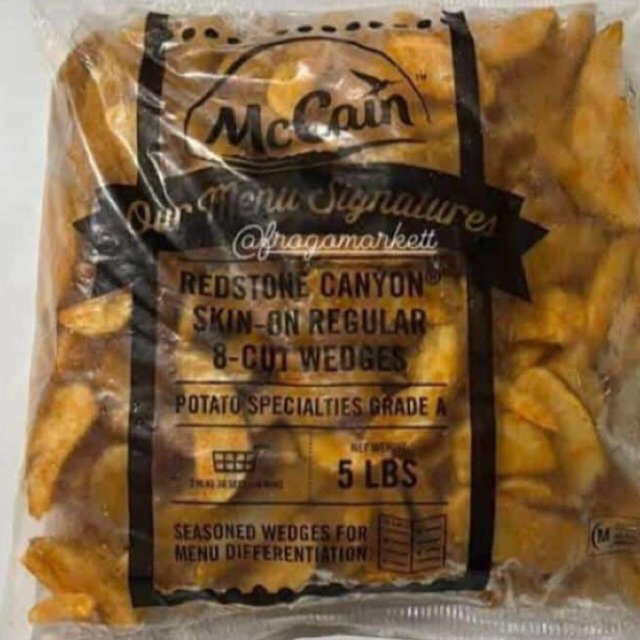

Kentang Wedges Berbumbu 1kg