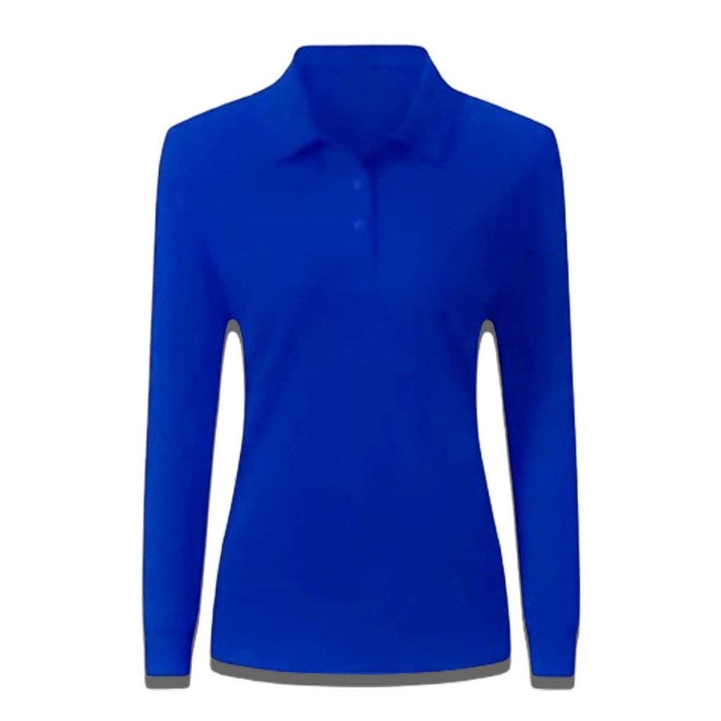 Baju Kaos Polo Lengan Panjang Warna Benhur / Baju Kaos Polo Pria dan Wanita / Baju Kaos Kerah Lengan