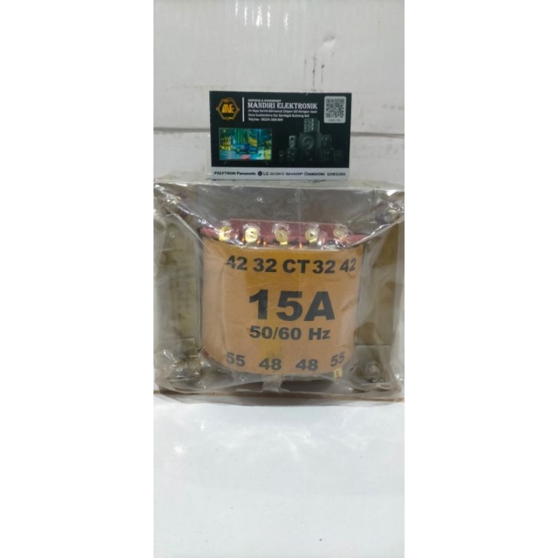 TRAVO 15 Amper CT55 MURNI TEMBAGA WIJOYO