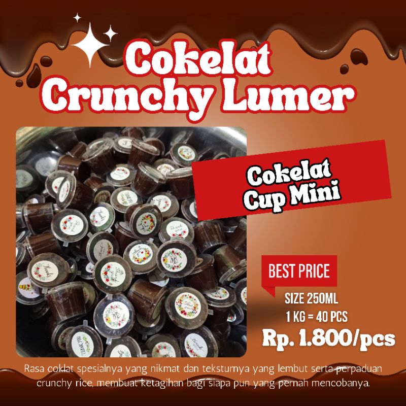 

Cokelat mini untuk anak-anak - Cokelat Lumer anak-anak
