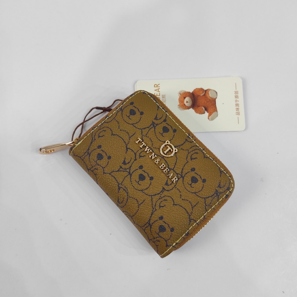 TTWN BEAR ORIGINAL TT2408 DOMPET WANITA - TTWNBEAR - TTWN - BEAR - DOMPET LIPAT - DOMPET PENDEK - DO