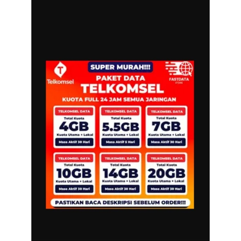 Telkomsel Voucher data