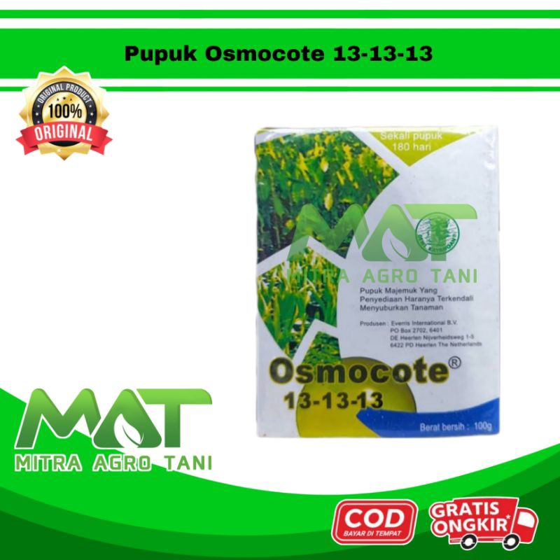 MAT - PUPUK OSMOCOTE 13-13-13 SEIMBANG Dekastar Plus