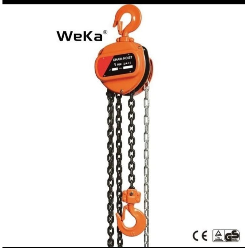 chain block / Takel kastrol 1 ton × 15 meter weka