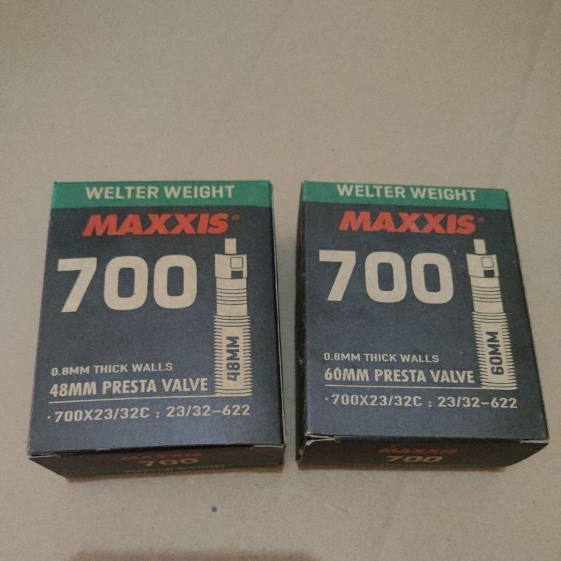 ban dalam maxxis 700 x 23/32c ban maxxis sepeda roadbike ban sepeda balap dop fv