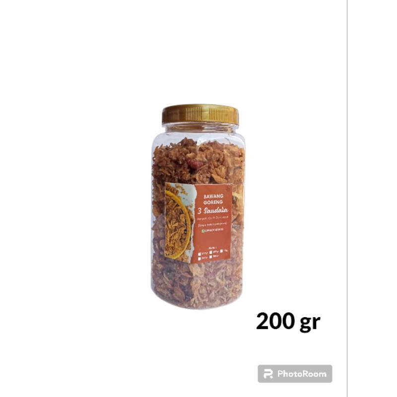 

BAWANG GORENG ASLI BREBES isi 200 gram