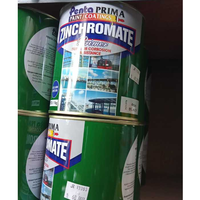 Zinchromate meni besi anti karat, Zinchromate Penta prima, Penta Zinc Primer, Cat Penta, Cat primer 