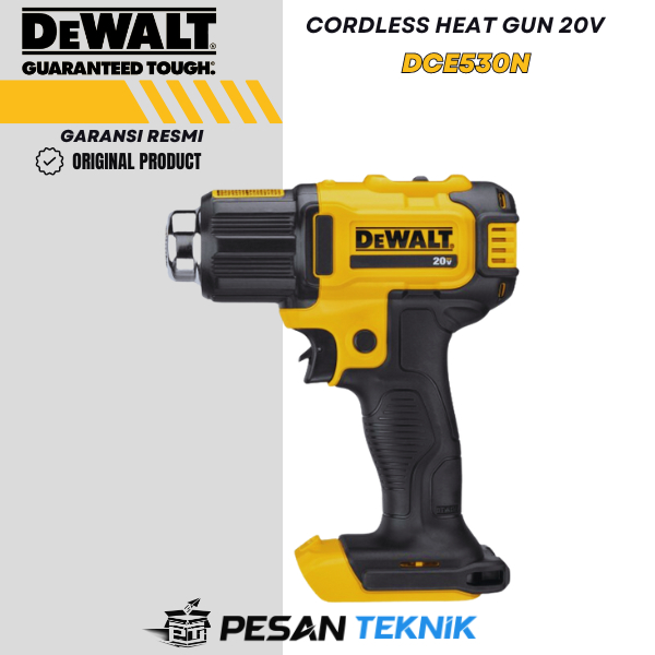 Dewalt Cordless Hot Gun Pemanas Baterai DCE530N DCE 530 (Unit Only)