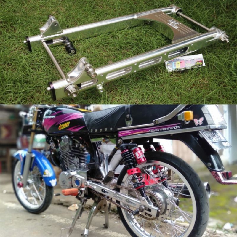 Swing Arm GL MP Coak tanpa as depan dan belakang ( arm MP & Gl max saja )