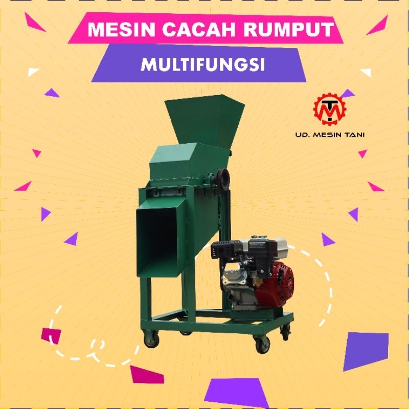 MESIN PENCACAH RUMPUT MULTIFUNGSI / MESIN PENCACAH RUMPUT SERBAGUNA / MESIN COPER SEDANG