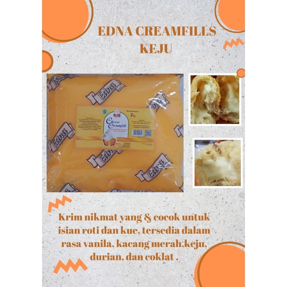 

EDNA Creamfills keju 2kg