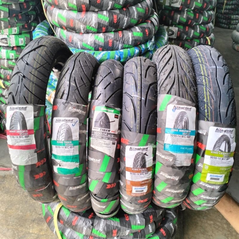 Ban tubeless 90/90 14 kingland#ban belakang motor matic •