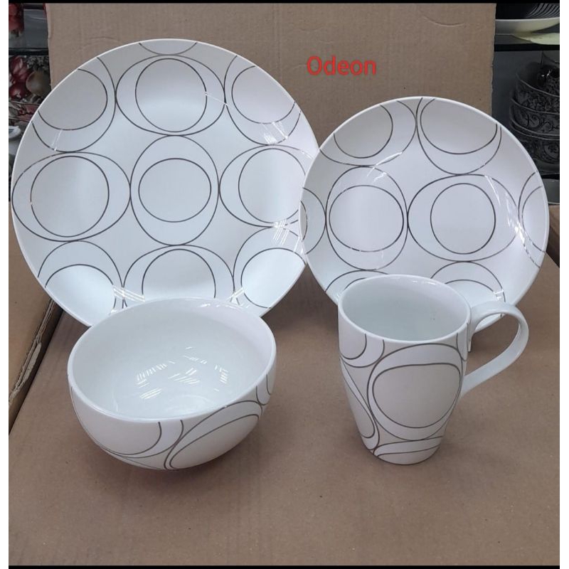 SANGO DINNER SET ODEON 16pcs/set