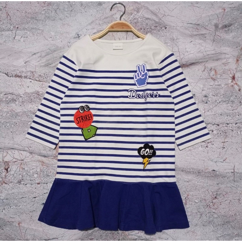 PL Dress Anak MLB Original