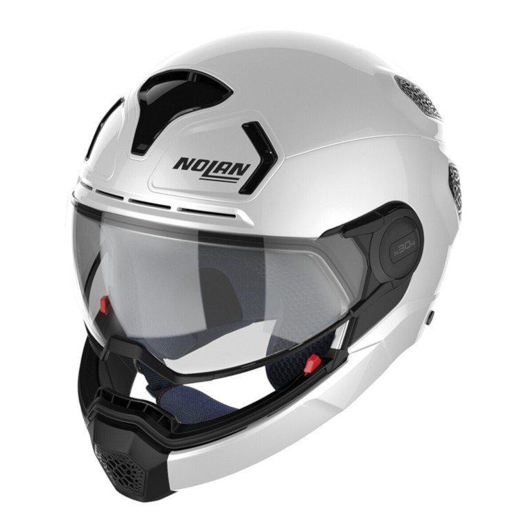 NOLAN N30-4 TP CLASSIC METAL WHITE | HELM FULL FACE | MODULAR HELMET