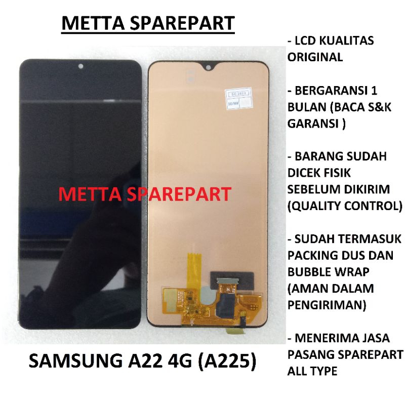 Original OEM LCD Touchscreen Samsung A22 4G (A225)