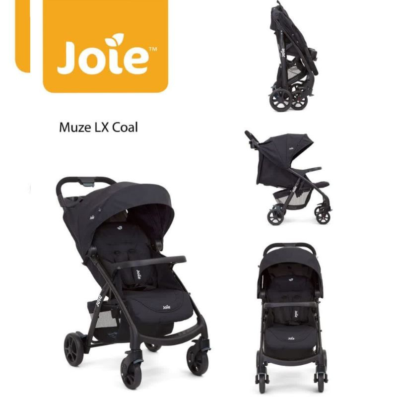 Stroller Joie Muze LX Coal/Baby stroller joie muze lx single / Kereta dorong bayi joie muze / dorong