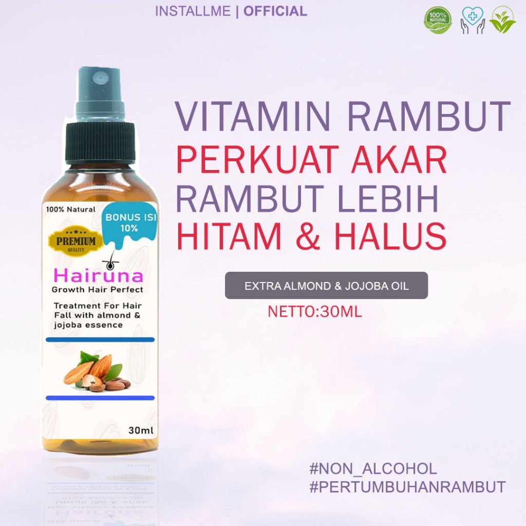Obat Penumbuh Rambut Penyubur Rambut Cepat penumbuh Rambut Cepat Panjang Hairuna