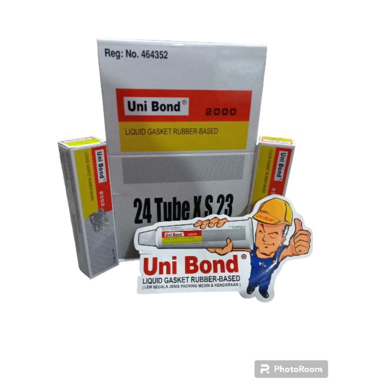 

Lem Unibond liquid gasket rubber-based