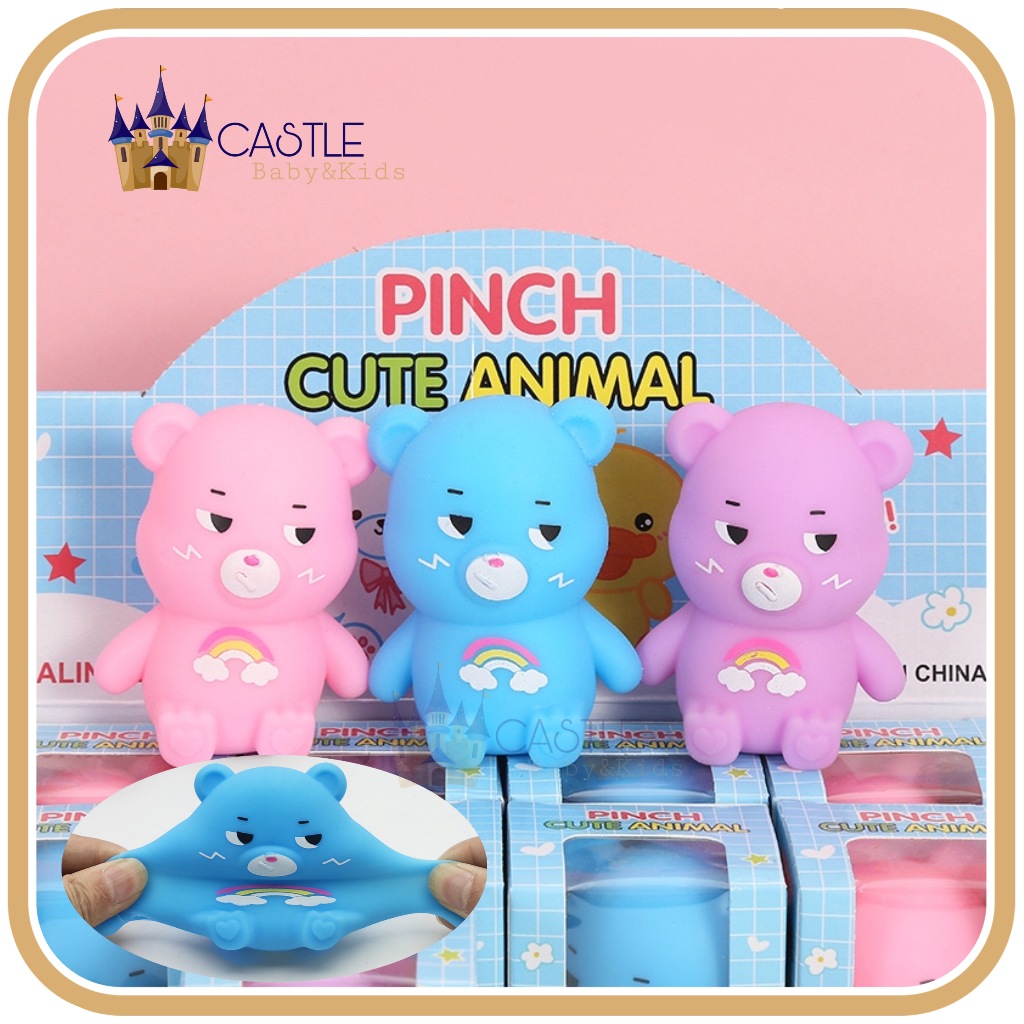 Mainan Squishy Care Bears / Pinch Mainan Pencet Anti Stress gemes lucu