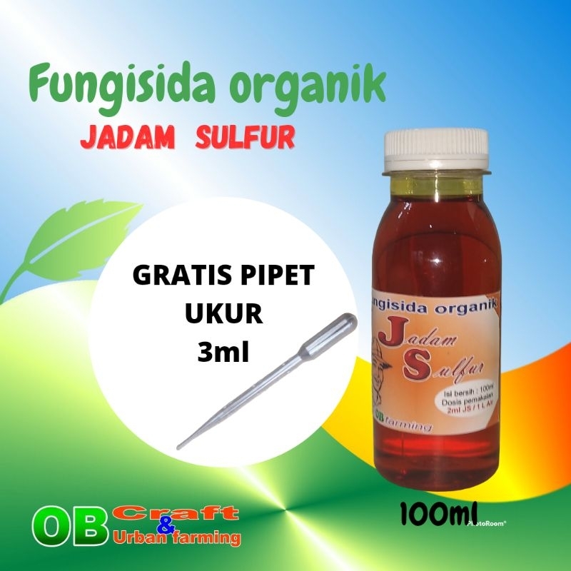 Fungisida organik Jadam Sulfur (JS)