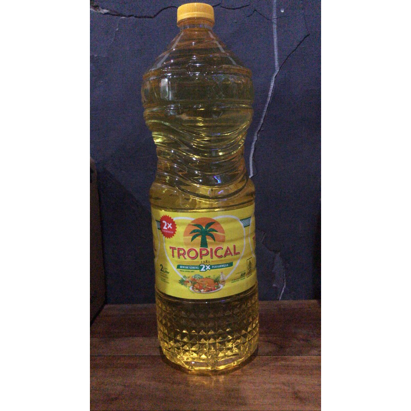 

Tropical minyak goreng 2liter botol