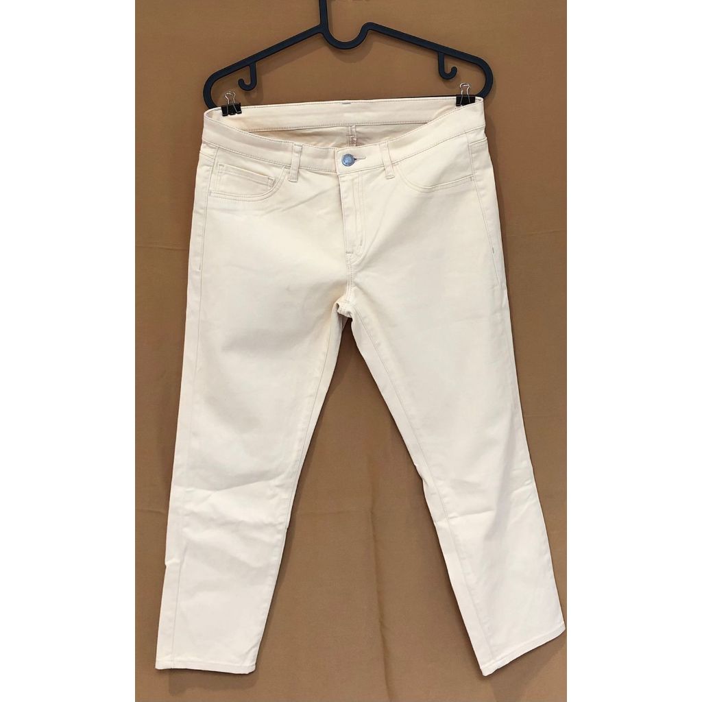 preloved celana wanita 7/8 warna kuning