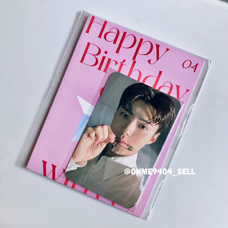 Pc sehun exo birthday card merch md 2021 sealed photocard