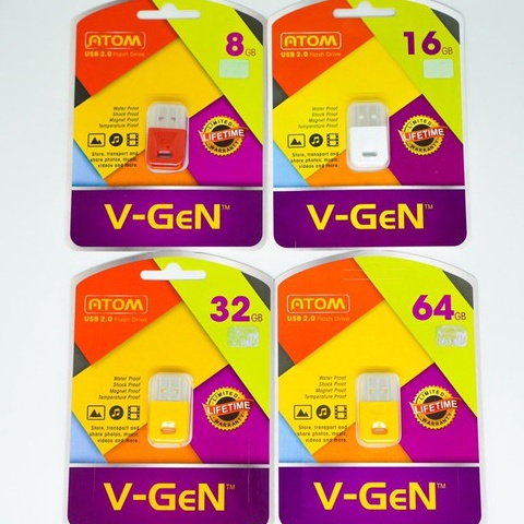 KODE G58P BOP FLASHDISK VGEN ATOM USB VGEN 8GB 16GB 32GB 64GB FLASH DISK VGEN ORIGINAL