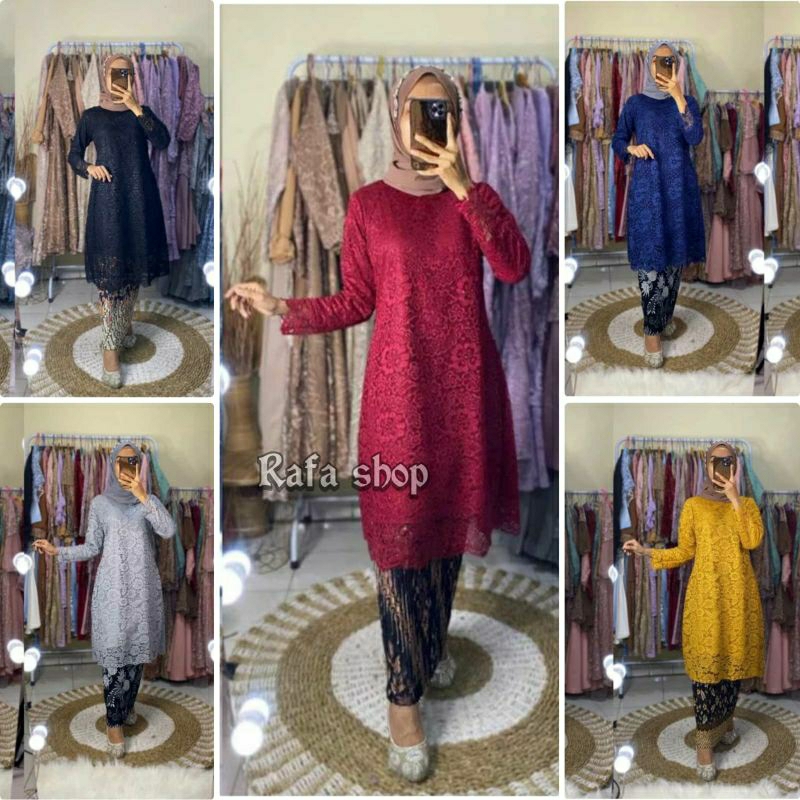 Kebaya Brukat Jumbo LD 120/ Kebaya / Setelan Kebaya/ Kebaya Seragam