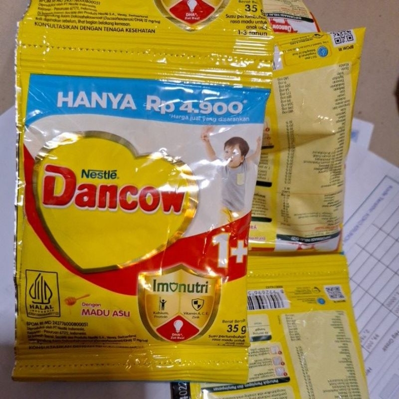 

Dancow 1+ 35gr renteng