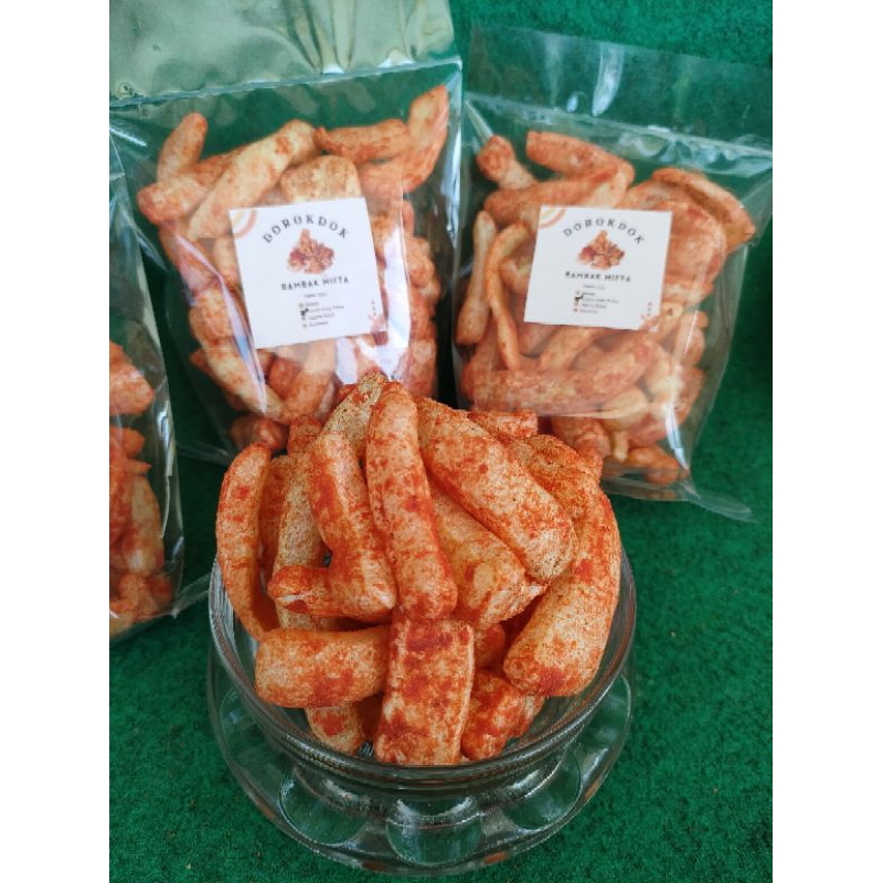 

DOROKDOK STIK !!! [25/40/125gr] DOROKDOK KRUPUK RAMBAK MIFTA ENAK