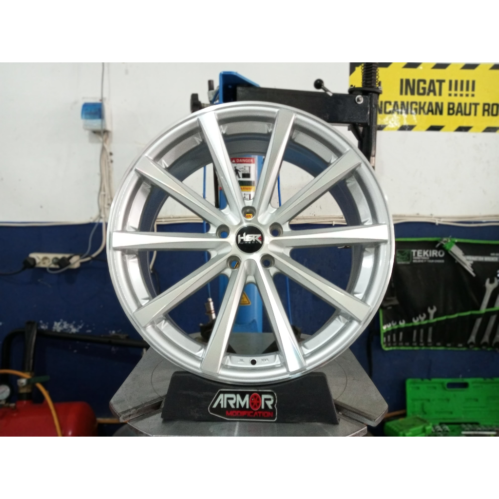 Velg mobil Civic racing HSR HUSTLER R20x85 kualitas impor