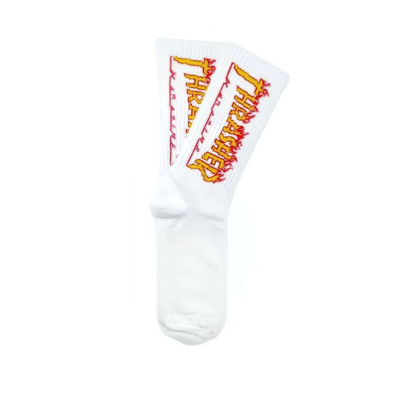 Kaos Kaki Motif Thrasher/ Kaos Kaki Thrasher/ Kaos Kaki Motif Murah / Kaos Kaki Premium