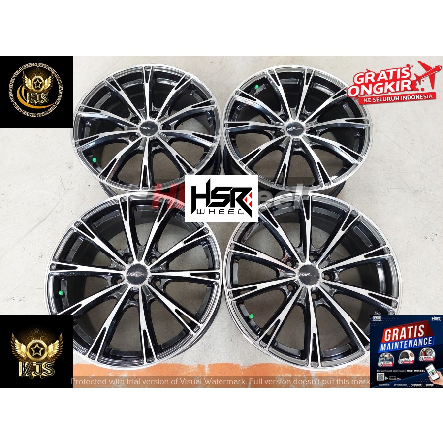 MENJUAL VELG RACING SECOND TERMURAH BERKUALITAS BUAT MOBIL ERTIGA BRV INNOVA ACCORD LUXIO MODEL TAKI