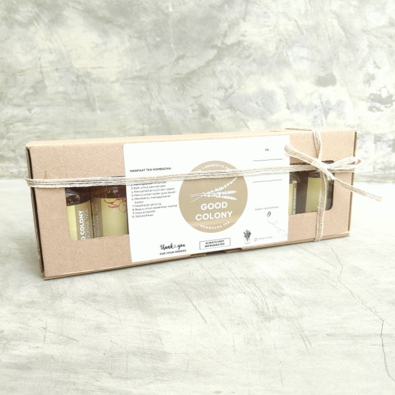 

kombucha set of 7 hampers gift paket kecil