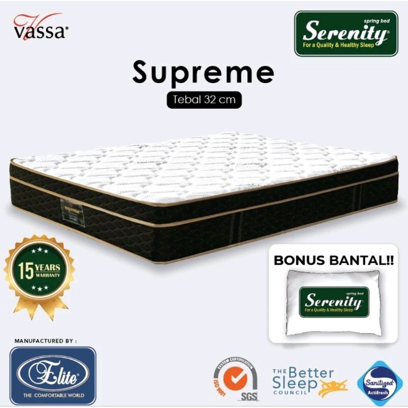 Kasur Springbed ELITE SERENITY SUPREME 90 X 200