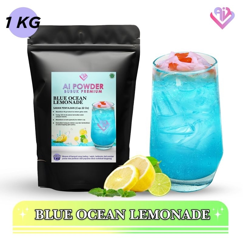 

Blue Ocean Lemonade Bubuk Minuman Premium The Best Instan 1Kg