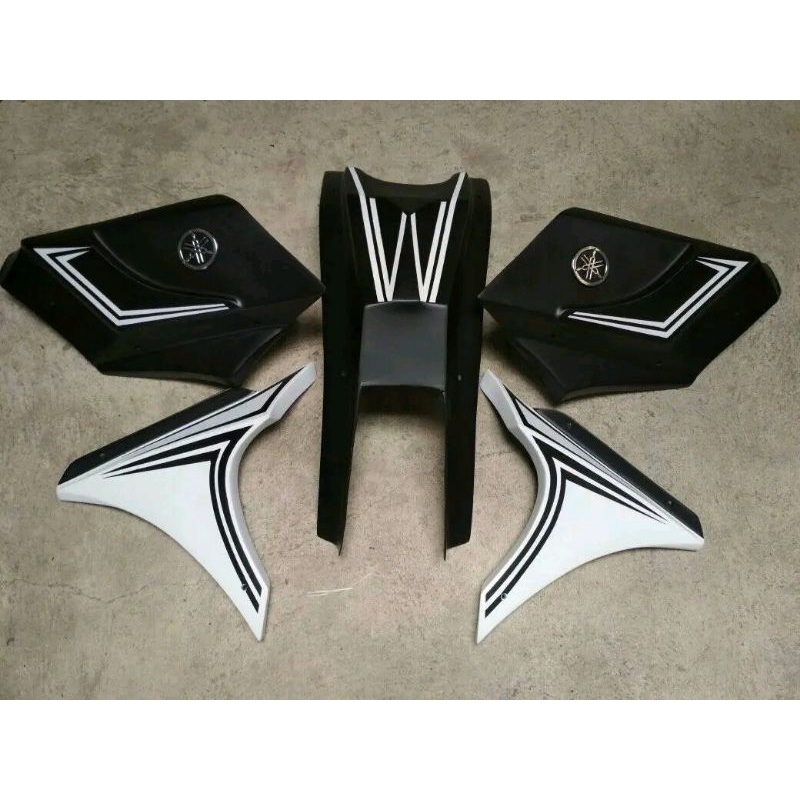 Headlamp ala mt15, kalung, sayap ala mt untuk byson