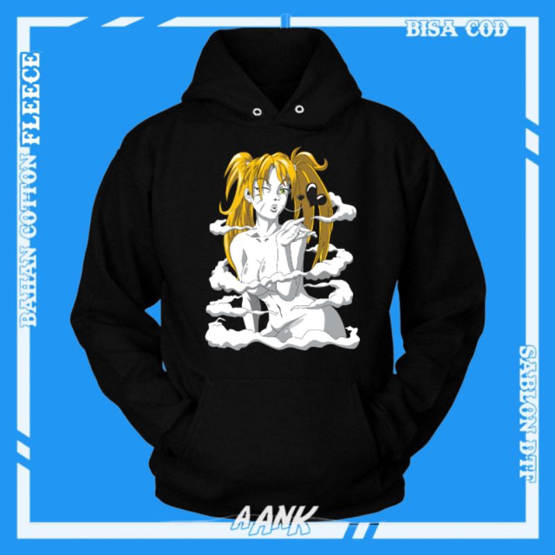 HOODIE ANIME NARUTO SWAETER PRIA WANITA HOODIE SASUKE UCHIHA