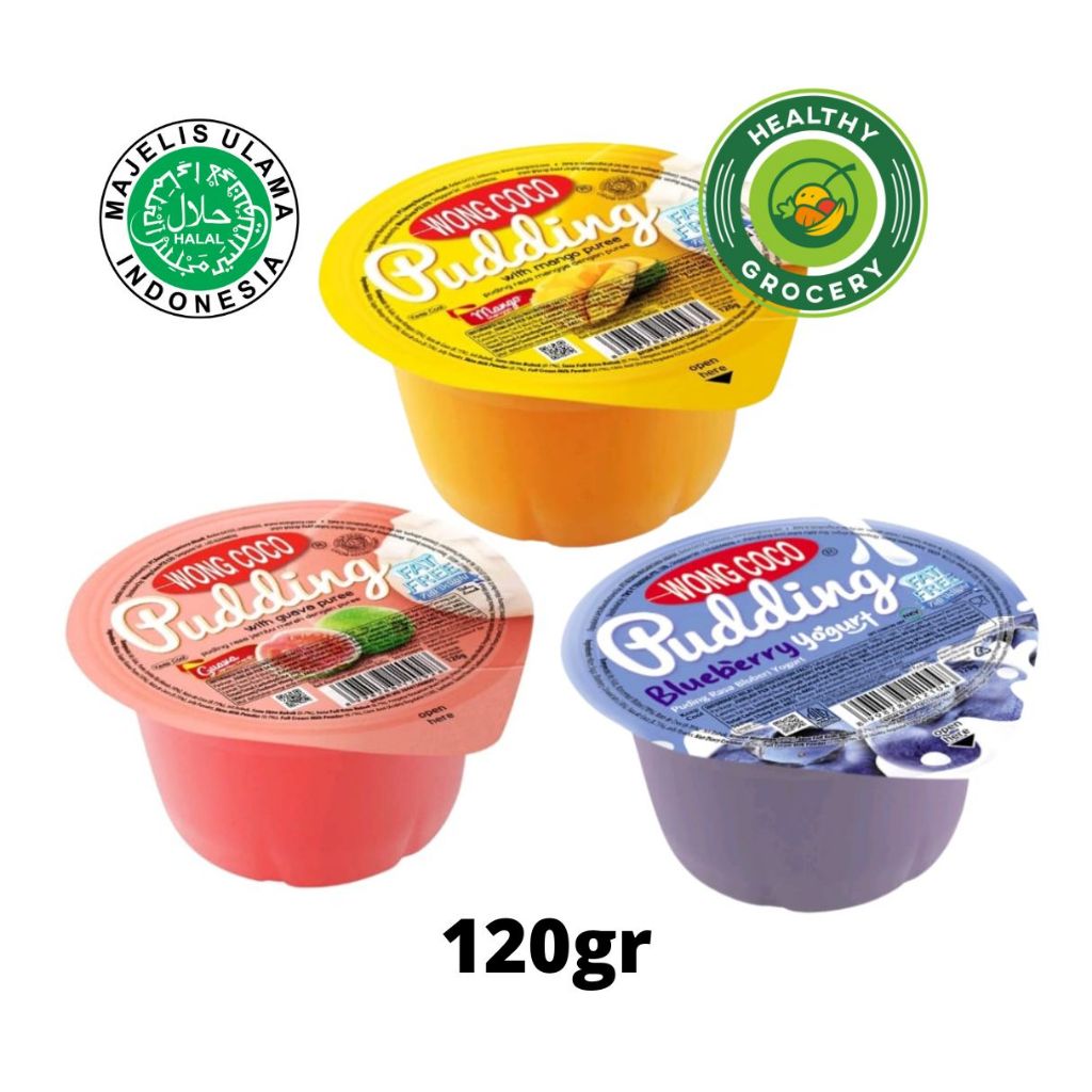 

Wong Coco Pudding Blueberry Yogurt / Mango / Guava 120gr / Pudding