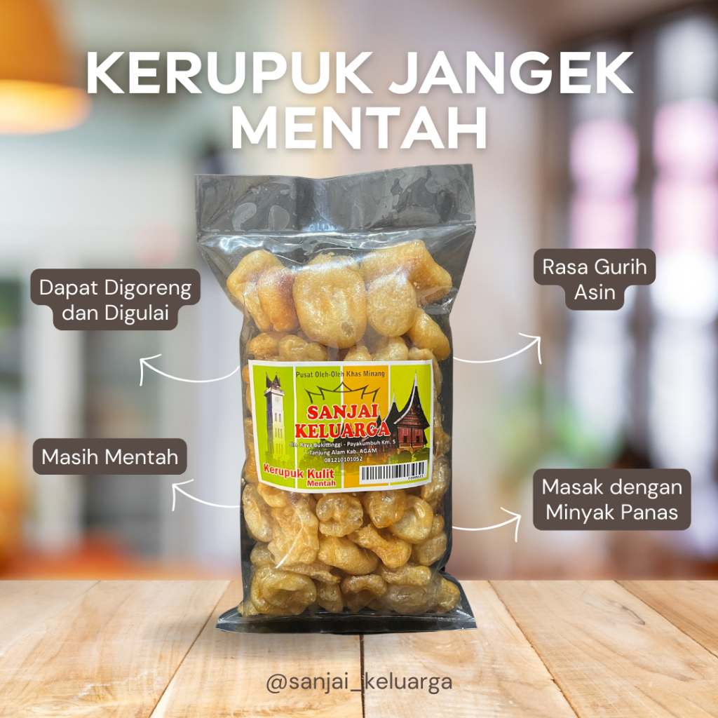 

Kerupuk Jangek / Kulit Sapi Mentah Keluarga