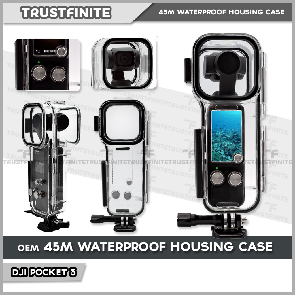 OEM Waterproof Diving Case DJI Pocket 3 / DJI Osmo Pocket 4 / Housing Case DJI Osmo Pocket 3 / DJI O
