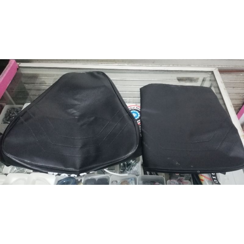 Cover kulit jok pisah vespa super sprint bajaj exclusive2 set depan belakang