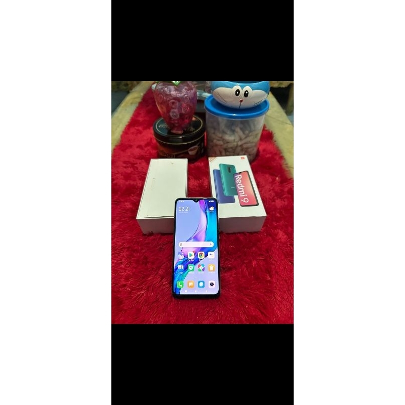 HP XIAOMI REDMI 9 RAM 3/32GB FULLSET NO MINUS