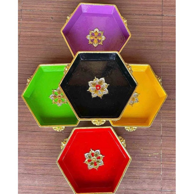 TAMAS SEGI 20cm / TEMPAT BUAH / TAMAS SODA isi 10 pc