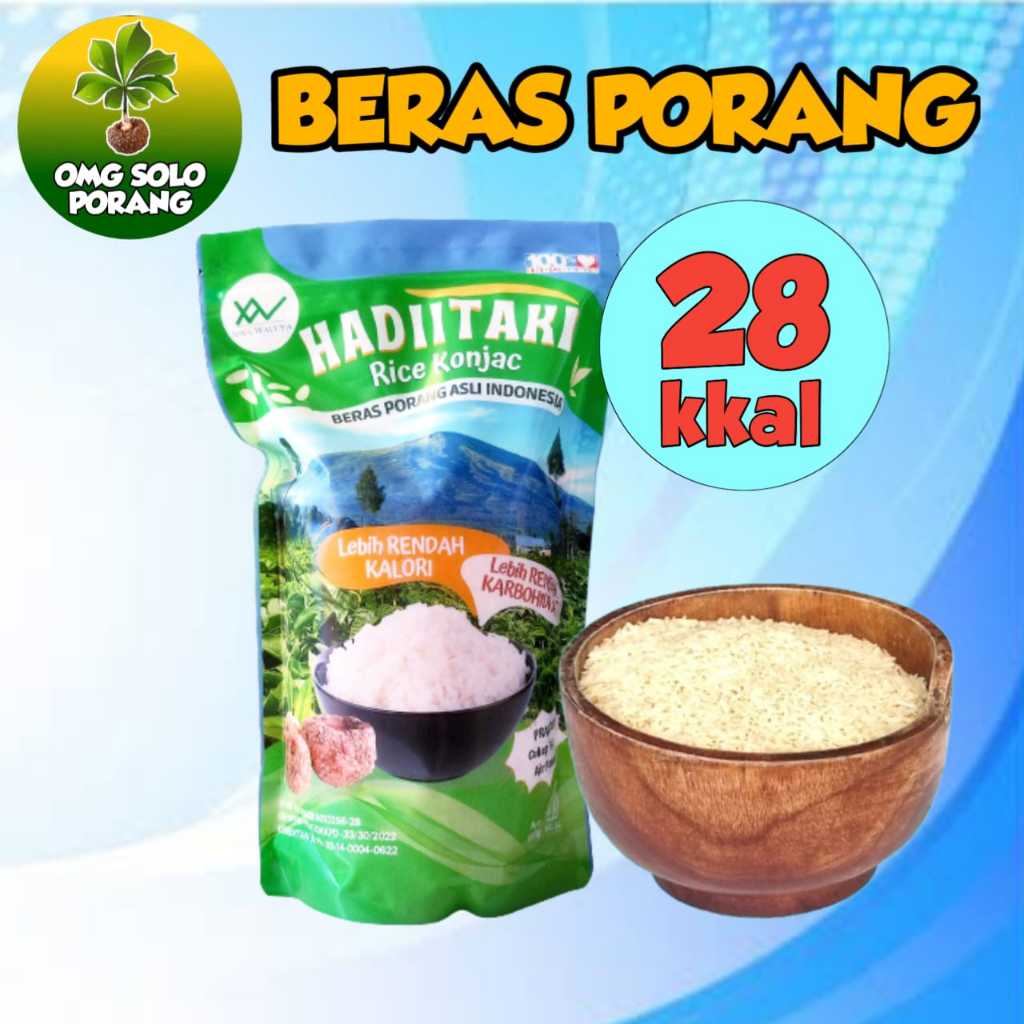 

Beras Porang Murah Hadiitaki 1 Kg