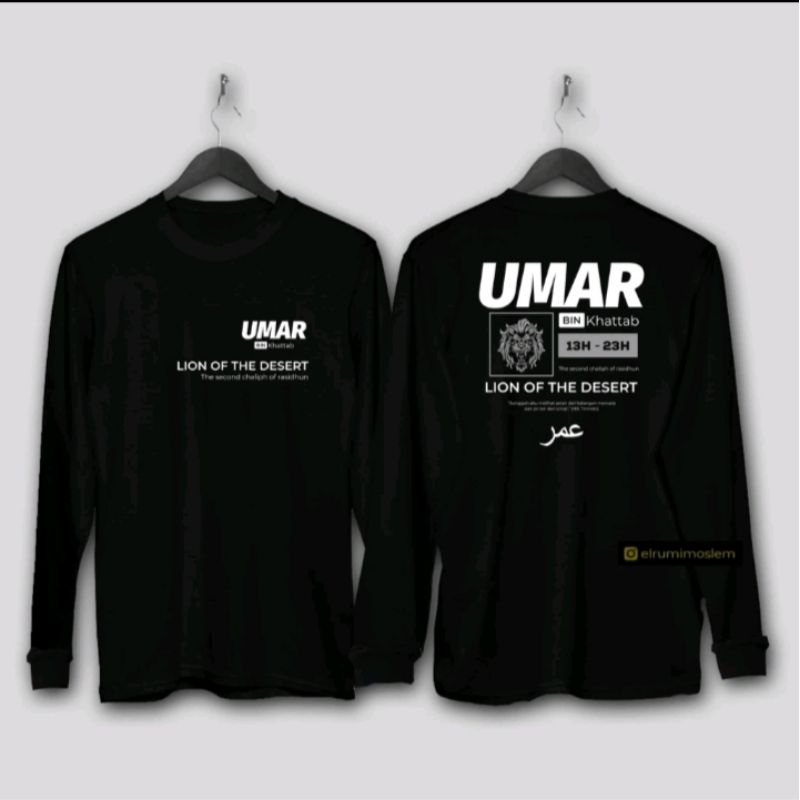 elrumi moslem edisi Umar bin Khattab/kaos dakwah moslem/Umar bin Khattab/islami